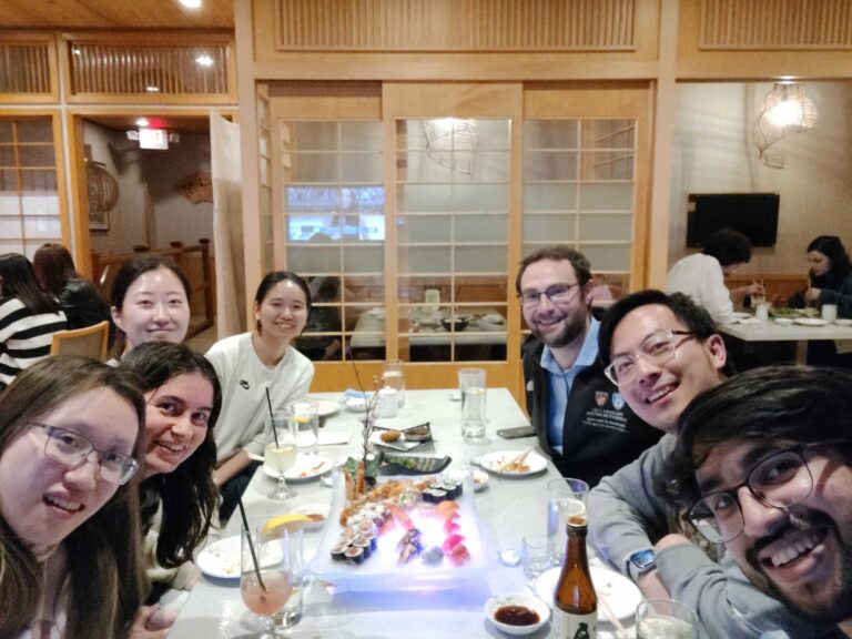 Mar '22 Sushi Celebration for Neuron paper!